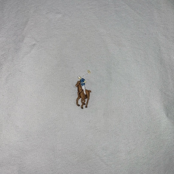Vintage polo Ralph Lauren white embroidered logo button down shirt - Picture 3 of 11